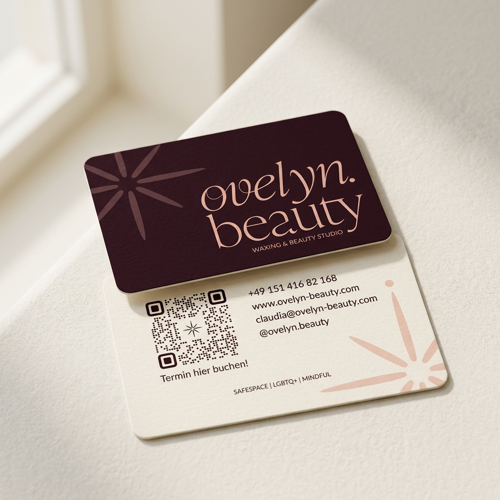 Visitenkarte Ovelyn Beauty